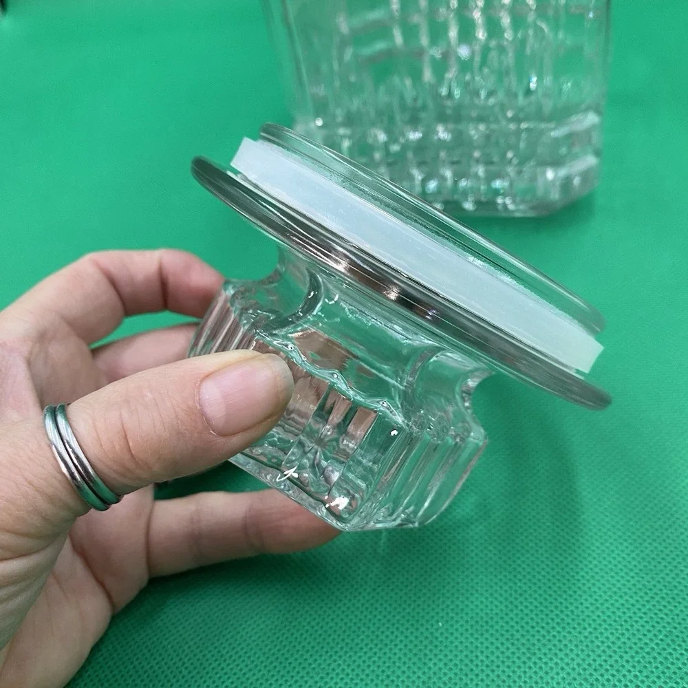 Vintage Koeze Clear Glass 7 1/2